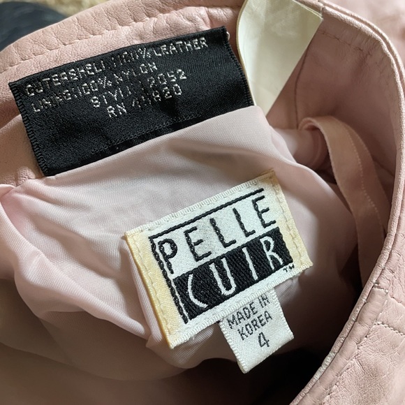 Pelle Cuir Leather Skirt - Picture 4 of 4